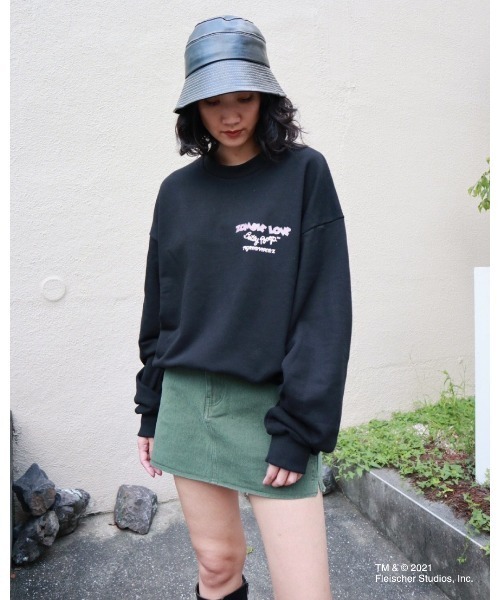 FIG&VIPER(フィグアンドバイパー)の「BETTYコラボハートZombiePO(Tシャツ/カットソー・レディース・ブラック/ホワイト/ピンク・FREE)」の6枚目の写真