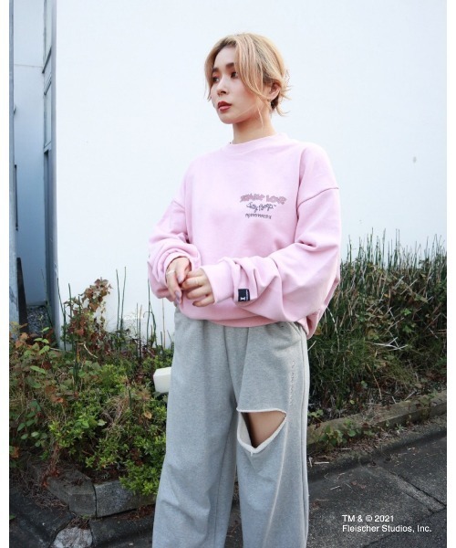 FIG&VIPER(フィグアンドバイパー)の「BETTYコラボハートZombiePO(Tシャツ/カットソー・レディース・ブラック/ホワイト/ピンク・FREE)」の11枚目の写真