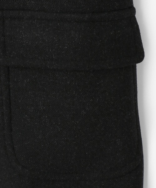 SCYE BASICS（サイベーシックス）の「【SCYE BASICS】ウールメルトン ダッフルコート WOMEN（ダッフルコート・レディース・チャコール・38）」の17枚目の写真