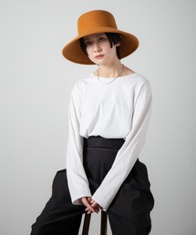 INDIETRO ASSOCIATION（インディエトロアソシエーション）の「Stitch Rabbit Fur Hat / ステッチラビットファーハット（ハット）」