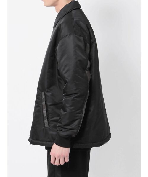 COTORICA（コトリカ）の「ミリタリーコーチジャケット（ブルゾン・メンズ・ブラック/カーキ・MEDIUM/LARGE）」の5枚目の写真