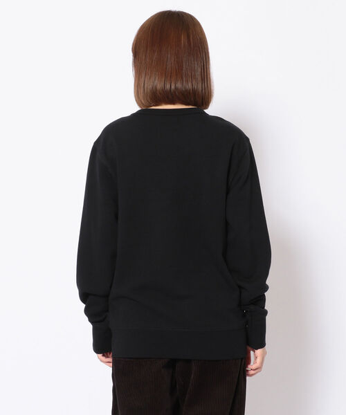 Kare/ME（カーミー）の「Kare/ME（カーミー）H MM クルーネック（スウェット・レディース・ホワイト/ブラック・MEDIUM/SMALL/LARGE）」の3枚目の写真