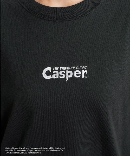 cepo（セポ）の「【CASPER】キャスパー×cepoコラボ　ハロウィンバックプリントロンＴｅｅ（Tシャツ/カットソー・レディース・ホワイト/ブラック・M）」の13枚目の写真