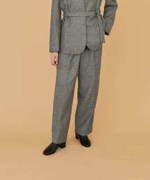 URBAN RESEARCH DOORS | White Label　シルクネップタックトラウザー(その他パンツ)