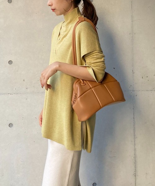 CAPRICIEUX LE'MAGE(カプリシューレマージュ)の「〈セットアイテム〉Vネックレイヤードプルオーバー(ニット/セーター・レディース・ブラック/ベージュ/イエロー・FREE)」の21枚目の写真