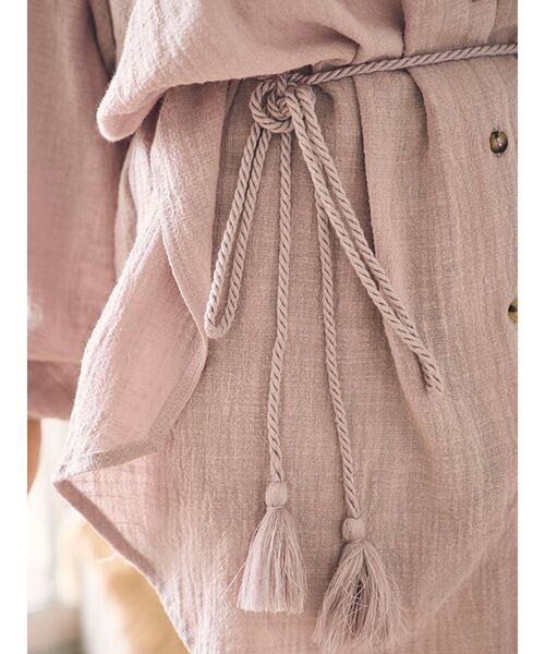 To the sea（トゥーザシー）の「ボリュームスリーブブラウス（シャツ/ブラウス・レディース・ピンク・FREE）」の10枚目の写真