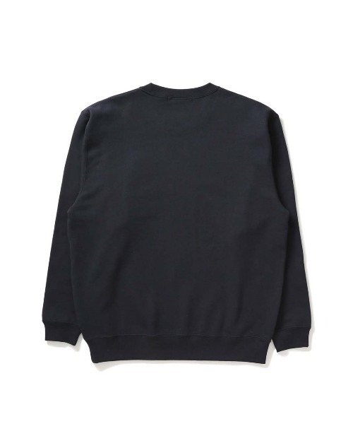 TOGA VIRILIS（トーガ ビリリース）の「TOGA VIRILIS Flock print sweatshirt トーガ ヴィリリース（スウェット・メンズ・ホワイト/ネイビー・48/46）」の8枚目の写真