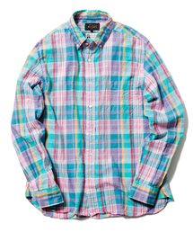 BEAMS PLUS | BEAMS PLUS / マドラスチェック BDシャツ(シャツ/ブラウス)