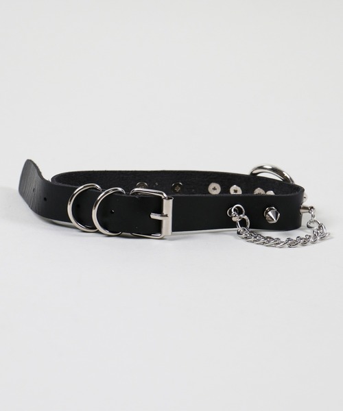 SPINNS（スピンズ）の「チェーンリング合皮チョーカー（チョーカー・レディース・ホワイト/ブラック/ピンク・ONESIZE）」の10枚目の写真