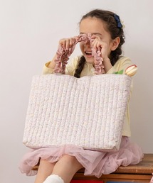 panpantutu（パンパンチュチュ）の「フリルレッスンバッグ【シナモロール/マイメロディ/ハローキティ/無地】（トートバッグ）」