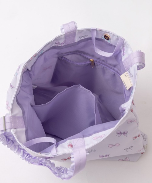 フリルレッスンバッグ【シナモロール/マイメロディ/ハローキティ/無地