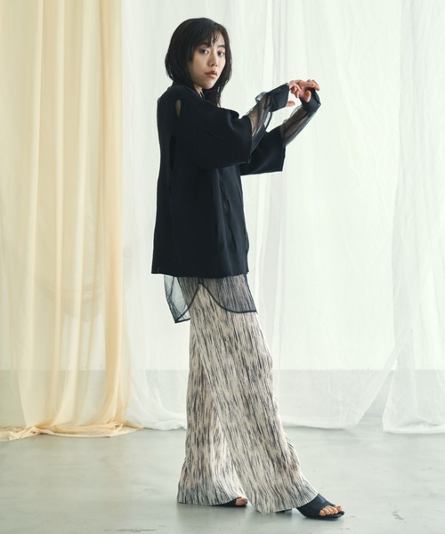 VACANCY(ヴァカンシー)の「グレーターホールオーバーニット(ニット/セーター・レディース・ホワイト/ブラック/ピンク/ブルー/ライトグリーン・FREE)」の20枚目の写真