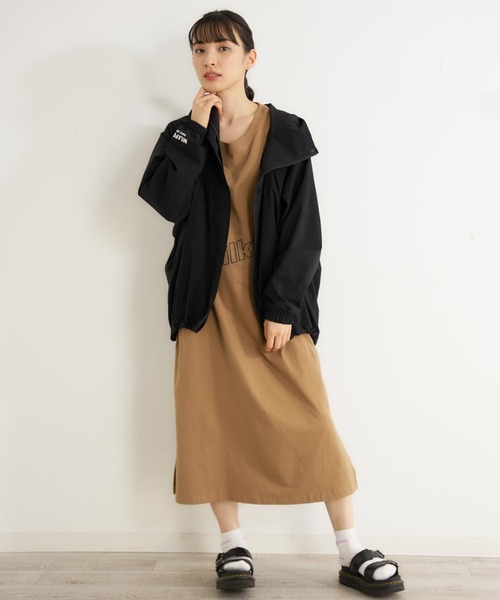 MILKFED.（ミルクフェド）の「BACK LOGO MOUNTAIN PARKA（ブルゾン・レディース・ブラック/グレー/レッド/オフホワイト・S/M）」の17枚目の写真
