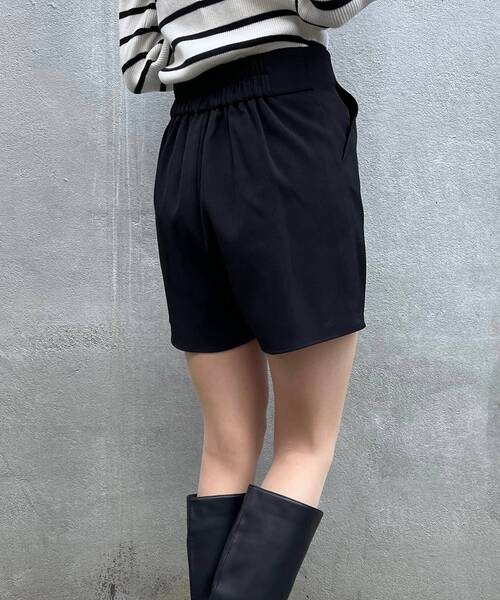 MAJESTIC LEGON（マジェスティックレゴン）の「classicショートパンツ（その他パンツ・レディース・ブラック/ネイビー/アイボリー・MEDIUM）」の15枚目の写真