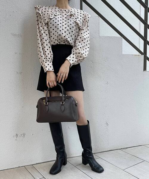 MAJESTIC LEGON（マジェスティックレゴン）の「classicショートパンツ（その他パンツ・レディース・ブラック/ネイビー/アイボリー・MEDIUM）」の20枚目の写真