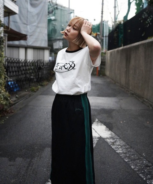 AVIREX（アヴィレックス）の「【WEB&DEPOT限定】AVIREX RINGER T-SHIRT/ アヴィレックス リンガーティーシャツ（Tシャツ/カットソー・レディース・イエロー/ブラック/ホワイト・FREE）」の11枚目の写真