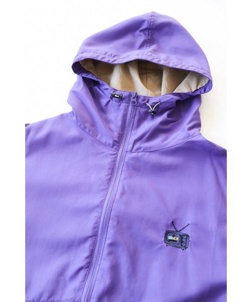 And A（アンドエー）の「AlexanderLeeChang アレキサンダーリーチャン / BIG ANORAK ハーフジップ 切り替えビッグアノラックパーカー オーバーサイズフーディー / AC032202（ナイロンジャケット・メンズ・パープル/ブラック/イエロー・2/3）」の19枚目の写真