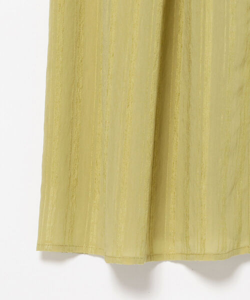 Ray BEAMS（レイビームス）の「Ray BEAMS / ストライプ サイド ギャザー ワンピース（ワンピース・レディース・ブラック/グリーン系その他2・ONE SIZE）」の15枚目の写真