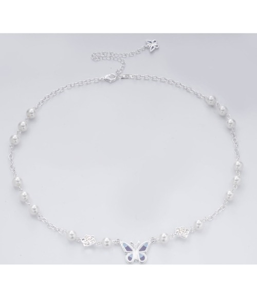 STUGAZI（スガキ）の「A'GEM/9 × .kom『STUGAZI/スガジ』White Angel Necklace/ホワイトエンジェルネックレス（ネックレス・メンズ・ホワイト・FREE）」の6枚目の写真