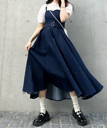 TITTY&CO. | 【titty&Co. Produced by POYO】フレアミディジャンスカ(ワンピース)