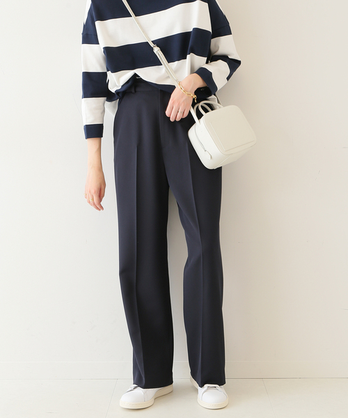 SLOBE IENA(スローブイエナ)の「カラーストレートパンツ◆(スラックス・レディース・グリーン/ネイビー/ピンク・34/36/38)」の7枚目の写真