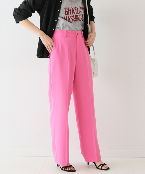 セール】カラーストレートパンツ◇（スラックス）｜SLOBE IENA