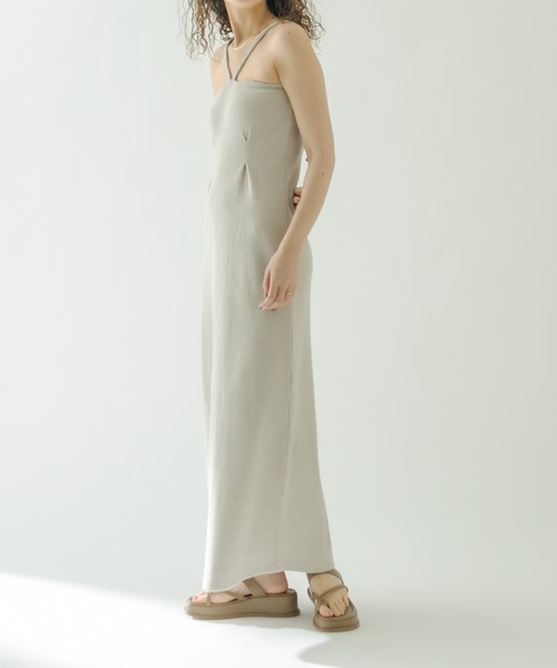 mystic（ミスティック）の「メランジワンピカーディガンSET（ワンピース・レディース・ブラック/ベージュ/オレンジ/イエロー・FREE）」の15枚目の写真