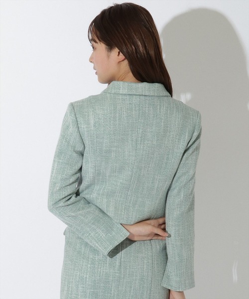 REDYAZEL（レディアゼル）の「ダブルボタンショートジャケット（テーラードジャケット・レディース・パープル/ブルー/グリーン・SMALL/MEDIUM）」の21枚目の写真