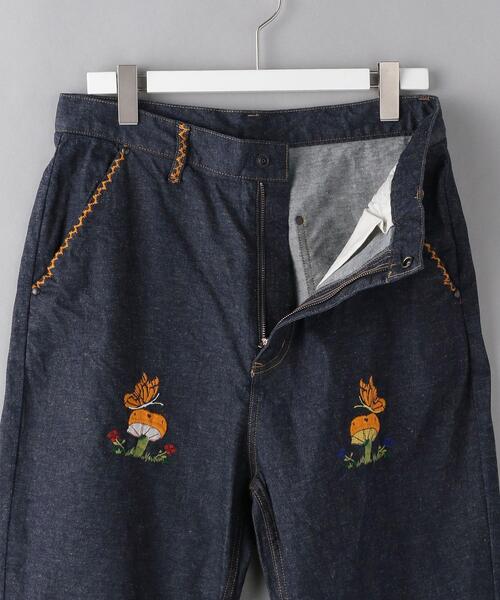 Needles（ニードルス）の「＜NEEDLES（ニードルズ）＞ P&M EMB PT/デニムパンツ□□（デニムパンツ・メンズ・ネイビー・M/S）」の3枚目の写真