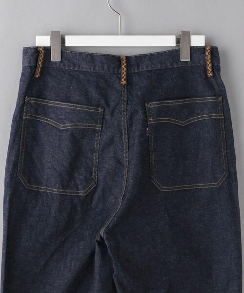 Needles（ニードルス）の「＜NEEDLES（ニードルズ）＞ P&M EMB PT/デニムパンツ□□（デニムパンツ・メンズ・ネイビー・M/S）」の4枚目の写真