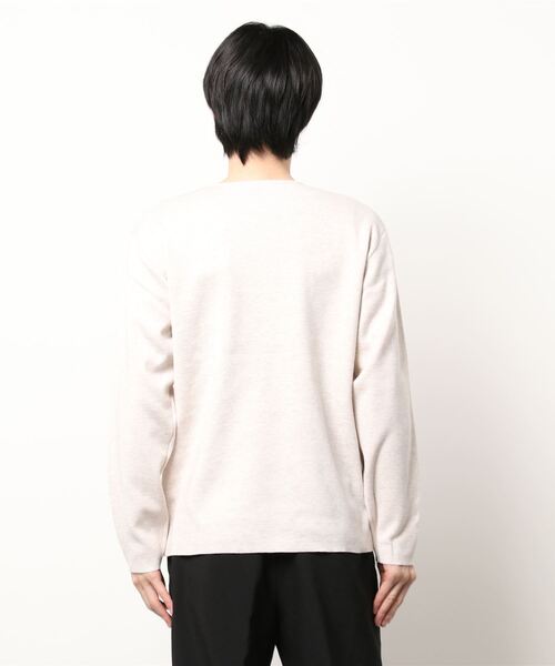 ADAM ET ROPE'（アダムエロペ）の「ミラノリブ クルーネックニット プルオーバー（ニット/セーター・メンズ・ブルー系その他5/ピンク系その他2/ホワイト系その他2・M/L/S）」の17枚目の写真