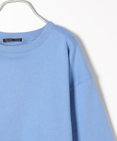 Heather（ヘザー）の「ショート丈スウェット　272275（スウェット・レディース・チャコールグレー/ライトグレー/ブルー・FREE）」の5枚目の写真