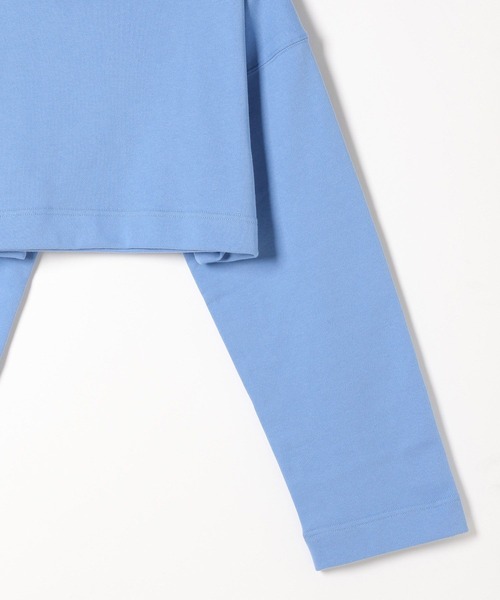 Heather（ヘザー）の「ショート丈スウェット　272275（スウェット・レディース・チャコールグレー/ライトグレー/ブルー・FREE）」の7枚目の写真