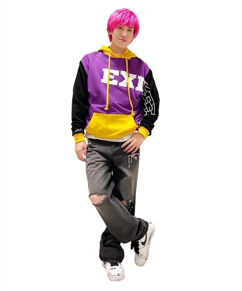 EXIEEE（イグジー）の「ダメージデニムパンツ（デニムパンツ・レディース・ブラック/ブルー・X-LARGE/SMALL/MEDIUM/LARGE）」の20枚目の写真