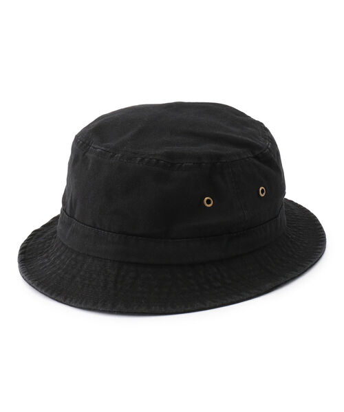 BEAVER（ビーバー）の「MEGA CAP/メガキャップ　Pigment Dyed Twill Washed Bucket Hat　ハット（ハット・メンズ・ブラック/ベージュ/オリーブ/イエロー/その他・LARGE）」の2枚目の写真