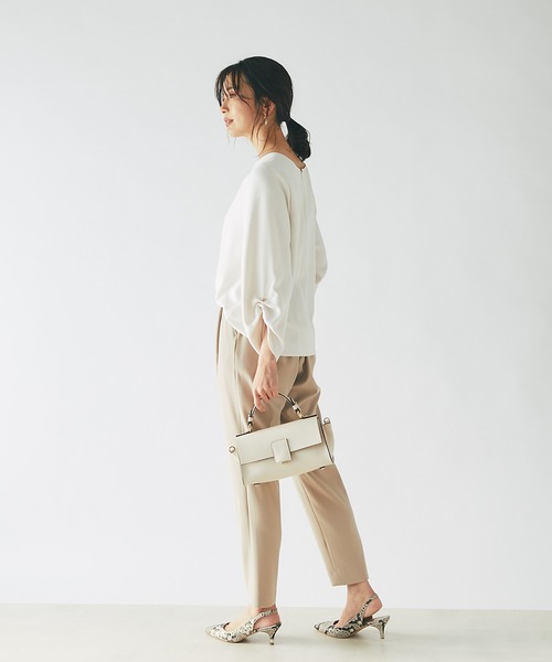 RIVE DROITE（リヴドロワ）の「タックパーツブラウス（シャツ/ブラウス・レディース・アイボリー/ベージュ/ミント・38/36）」の17枚目の写真