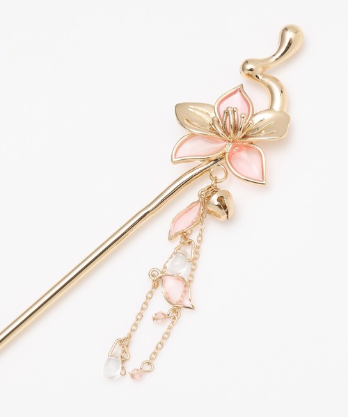 カヤ（カヤ）の「【カヤ】花冥利かんざし（その他ヘアアクセサリー・レディース・イエロー/ブルー/桜・FREE）」の10枚目の写真