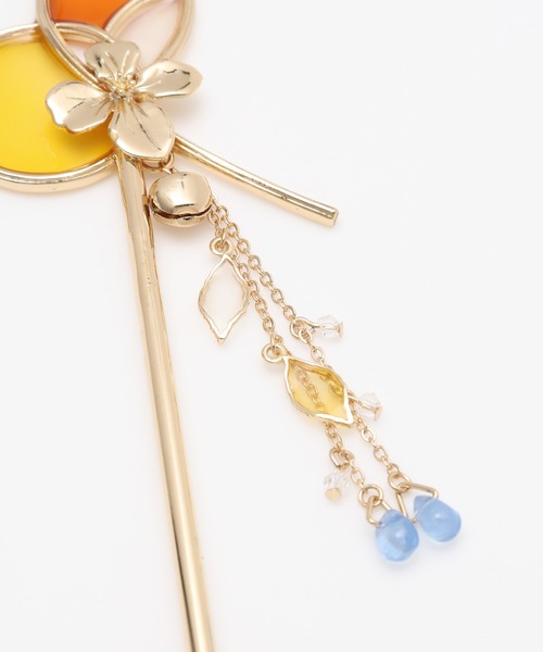 カヤ（カヤ）の「【カヤ】花冥利かんざし（その他ヘアアクセサリー・レディース・イエロー/ブルー/桜・FREE）」の7枚目の写真