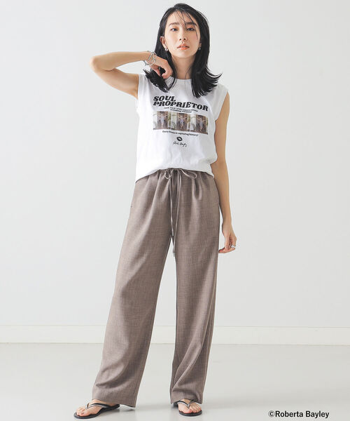 GOOD ROCK SPEED（グッドロックスピード）の「GOOD ROCK SPEED × BEAMS LIGHTS / 別注 フォトプリント ノースリーブ カットソー（Tシャツ/カットソー・レディース・その他/その他1・MEDIUM）」の5枚目の写真