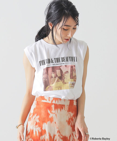 GOOD ROCK SPEED（グッドロックスピード）の「GOOD ROCK SPEED × BEAMS LIGHTS / 別注 フォトプリント ノースリーブ カットソー（Tシャツ/カットソー・レディース・その他/その他1・MEDIUM）」の10枚目の写真