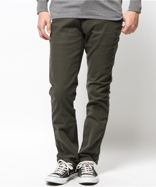 OUTLET（アウトレット）の「【CIAOPANIC TYPY】起毛カルゼストレッチトラウザー（その他パンツ・メンズ・ブルー/ネイビー/チャコールグレー/ベージュ・MEDIUM/LARGE/SMALL）」の2枚目の写真