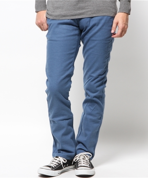 OUTLET（アウトレット）の「【CIAOPANIC TYPY】起毛カルゼストレッチトラウザー（その他パンツ・メンズ・ブルー/ネイビー/チャコールグレー/ベージュ・MEDIUM/LARGE/SMALL）」の4枚目の写真