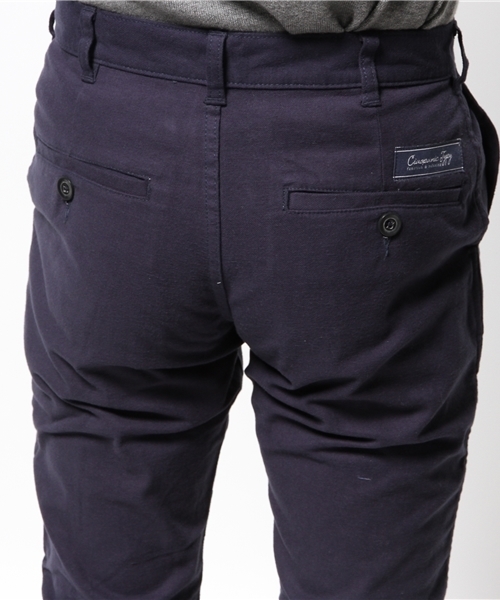 OUTLET（アウトレット）の「【CIAOPANIC TYPY】起毛カルゼストレッチトラウザー（その他パンツ・メンズ・ブルー/ネイビー/チャコールグレー/ベージュ・MEDIUM/LARGE/SMALL）」の9枚目の写真