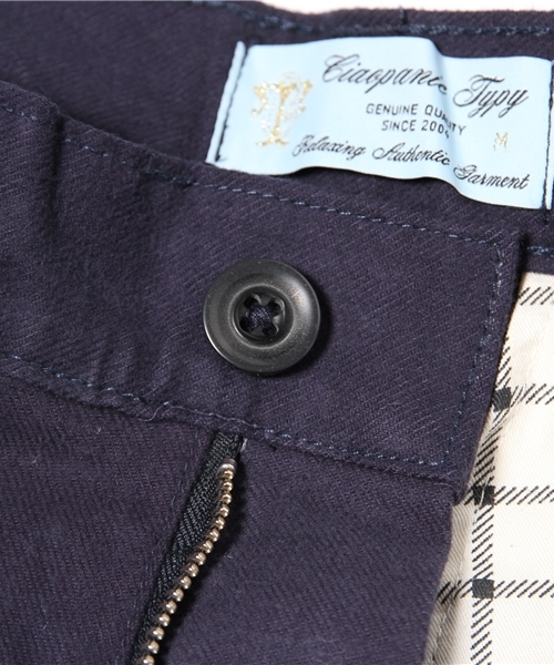 OUTLET（アウトレット）の「【CIAOPANIC TYPY】起毛カルゼストレッチトラウザー（その他パンツ・メンズ・ブルー/ネイビー/チャコールグレー/ベージュ・MEDIUM/LARGE/SMALL）」の12枚目の写真