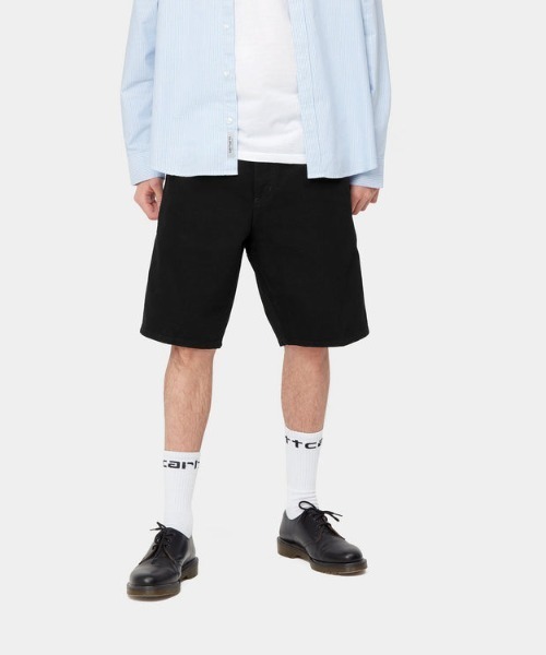 カーハートWIP シングルニーショーツ W34 白 ショートパンツ シングルニーショーツ