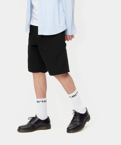 カーハートWIP シングルニーショーツ W34 白 ショートパンツ カーハートWIP シングルニーショーツ W34 白 ショートパンツ - メルカリ