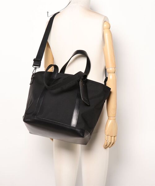 ARTS & CRAFTS(アーツアンドクラフト)の「アーツアンドクラフツ / BLACK NYLON ブラックナイロン / 2WAY TOTE / 2ウェイトート(トートバッグ・レディース・ブラック・FREE)」の19枚目の写真