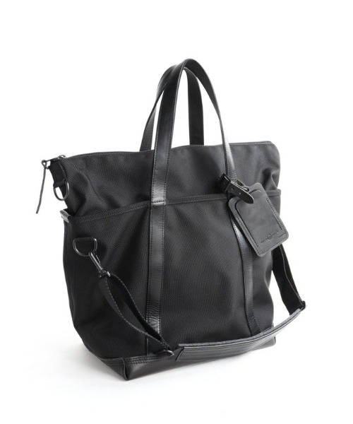 ARTS & CRAFTS(アーツアンドクラフト)の「アーツアンドクラフツ / BLACK NYLON ブラックナイロン / 2WAY TOTE / 2ウェイトート(トートバッグ・レディース・ブラック・FREE)」の5枚目の写真