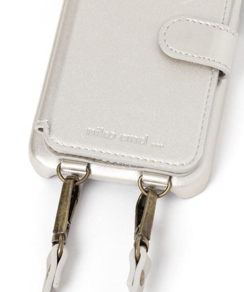 niko and...（ニコアンド）の「オリジナルベルト付きiPhoneケース(iPhone12)（スマホケース/カバー・レディース・ブラック/ブラウン/その他1/レッド/ベージュ/その他2・0）」の12枚目の写真