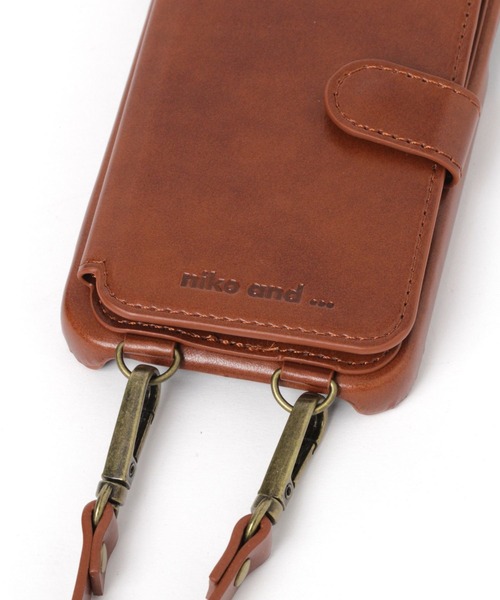 niko and...（ニコアンド）の「オリジナルベルト付きiPhoneケース(iPhone12)（スマホケース/カバー・レディース・ブラック/ブラウン/その他1/レッド/ベージュ/その他2・0）」の14枚目の写真